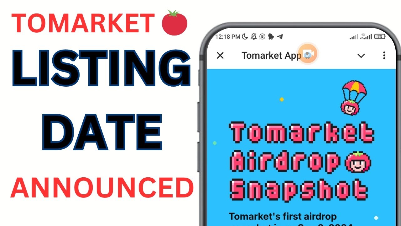 Tomarket Airdrop listing date announced || Tomato listing date