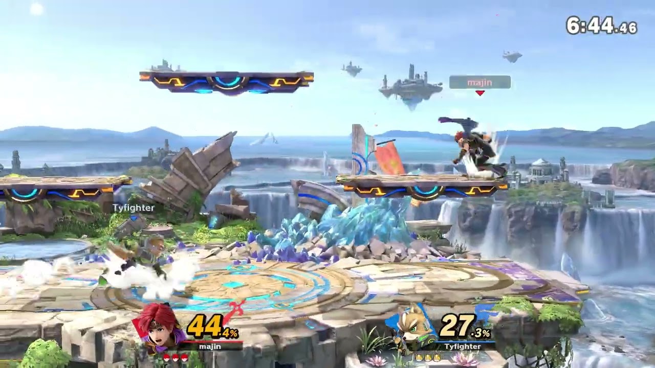 Majin in Lightshow's Lockdown   VS Tyfighter