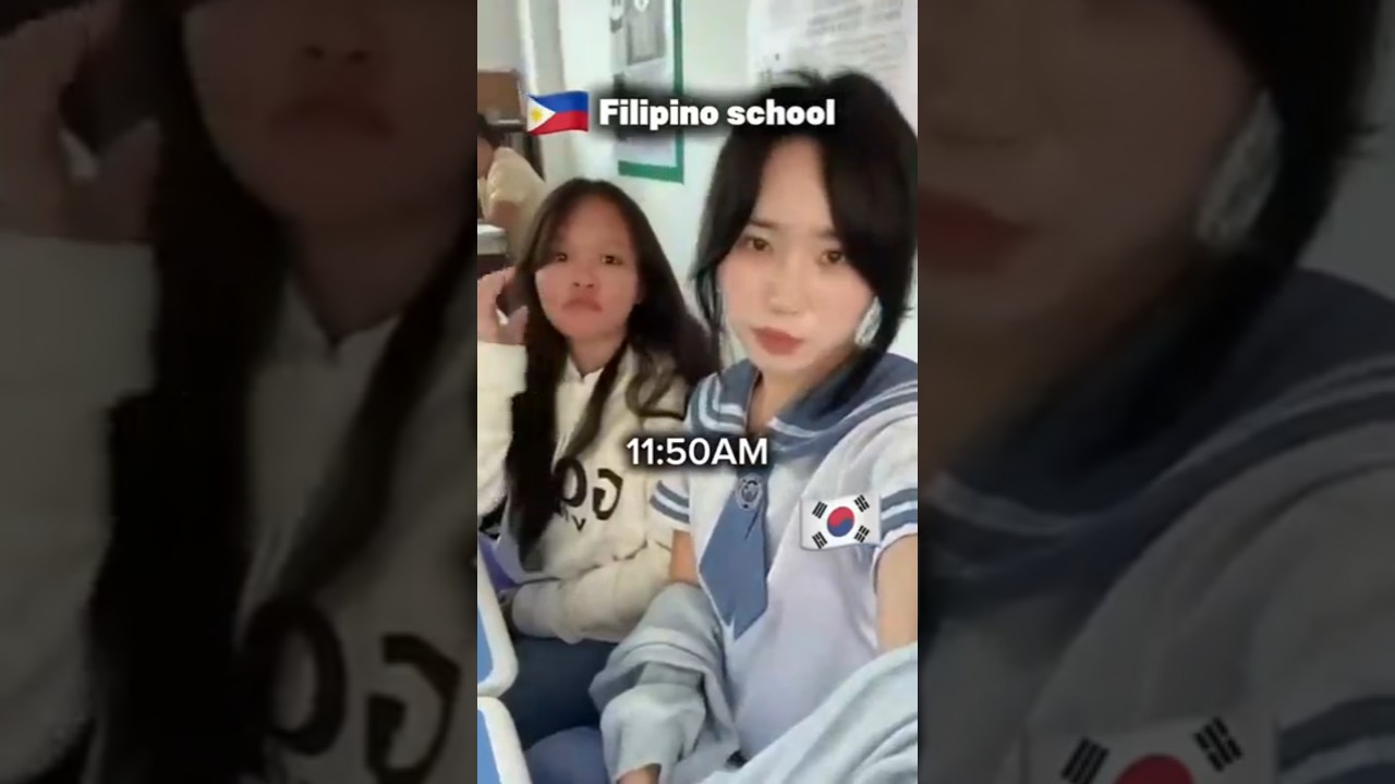 Korean transferee in Filipino school🇵🇭❤️🇰🇷