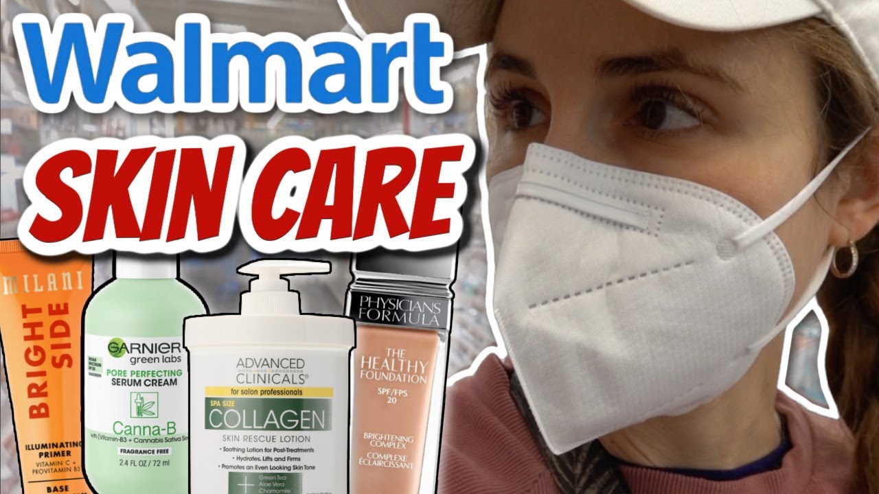 Dermatologist WALMART SHOP WITH ME SKIN CARE| Dr Dray