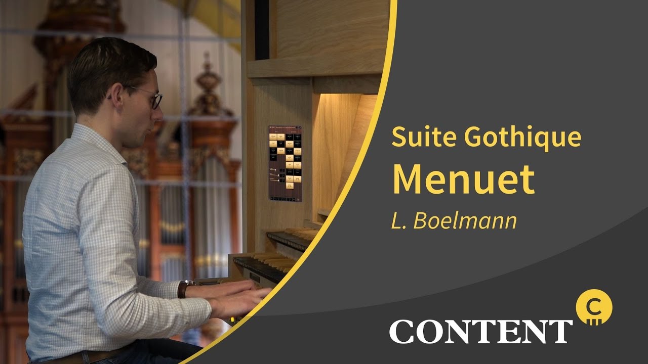 Gerwin Boswijk plays: Menuet from Suite Gothique | L&eacute;on B&ouml;ellmann | SWEELINQ