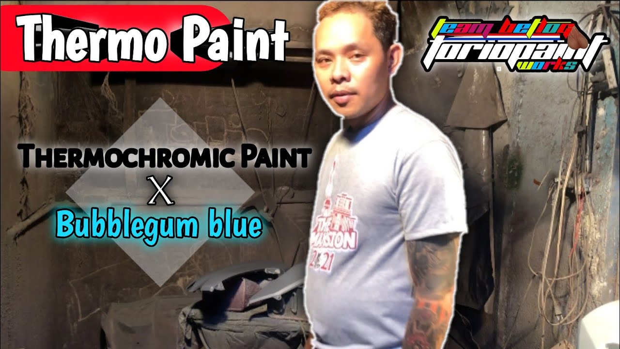 Torio Paint | Thermochromic Paint x Bubblegum blue paint tutorial | Nmax 155 version 2 (Pt.1)