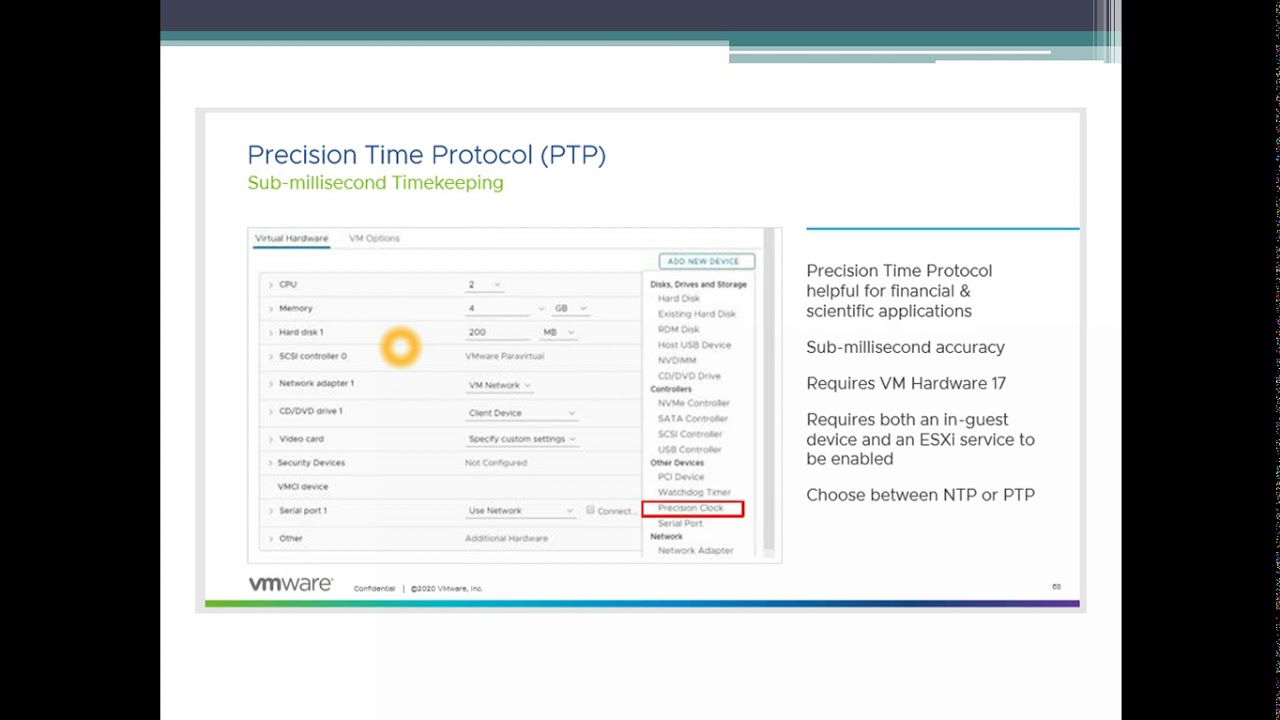 What's New in vCenter Server 7 Hardware version 17
