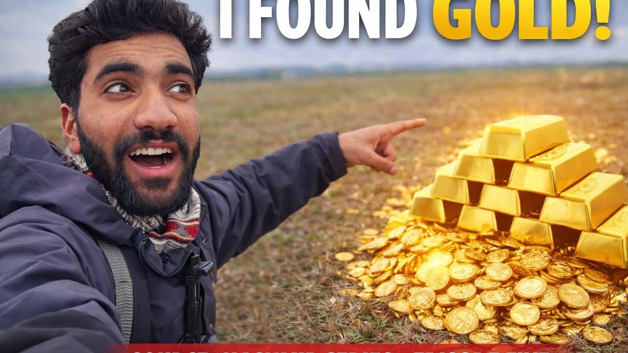 Exploring a golden utensils market Chacha ji a work polishing gold by hand South Kashmir series Ep 5