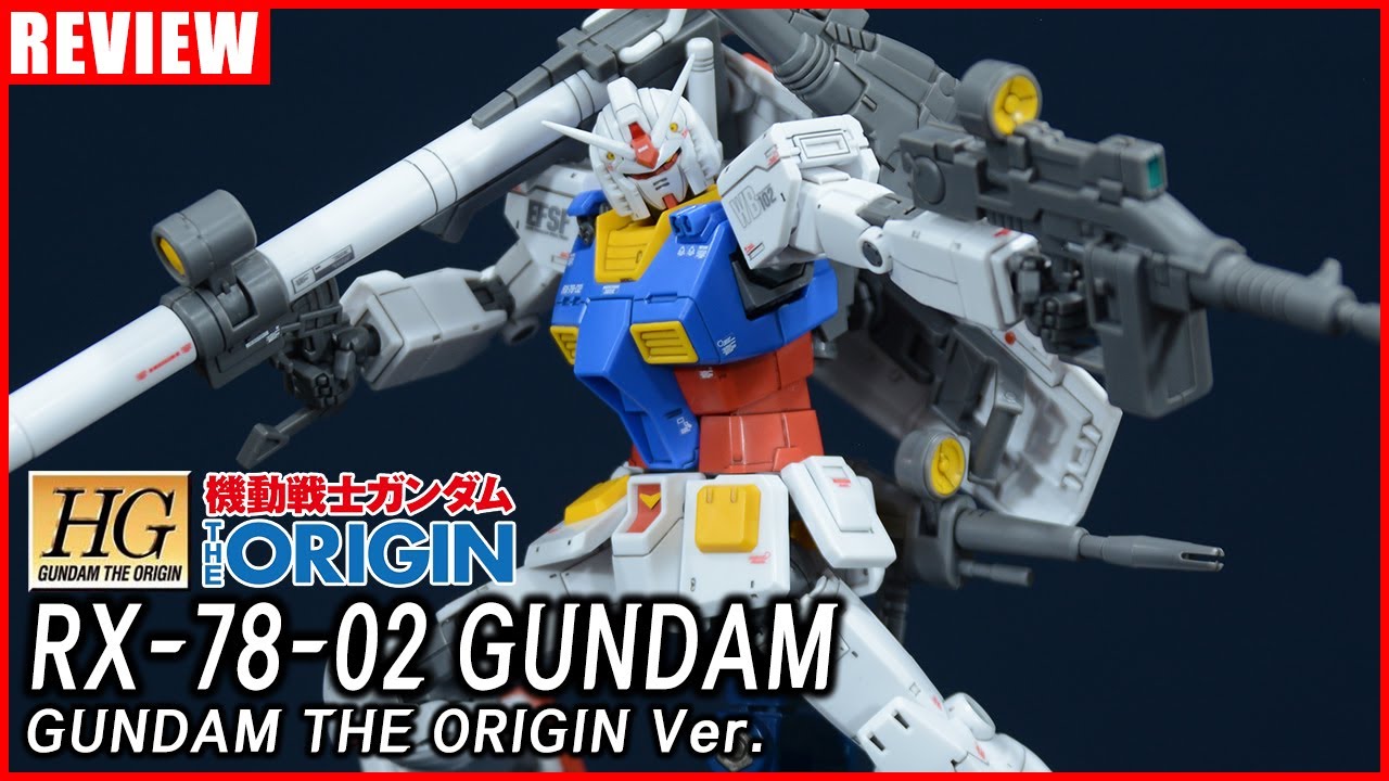 [REVIEW] HGGTO 1/144 RX-78-02 건담 (디 오리진 Ver.) / RX-78-02 Gundam (Gundam The ORIGIN Ver.)