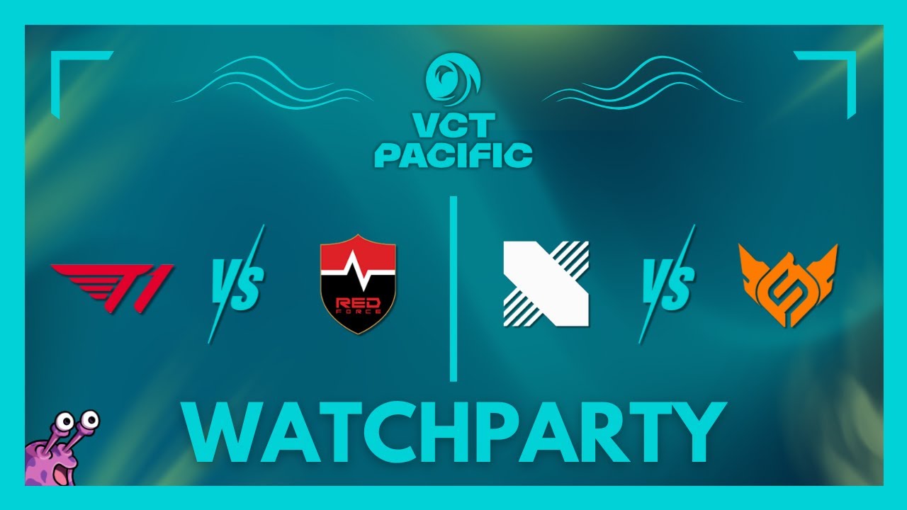 T1 vs NS & DRX vs FS | VCT Pacific Kickoff #VCTWatchparty | !patreon !socials