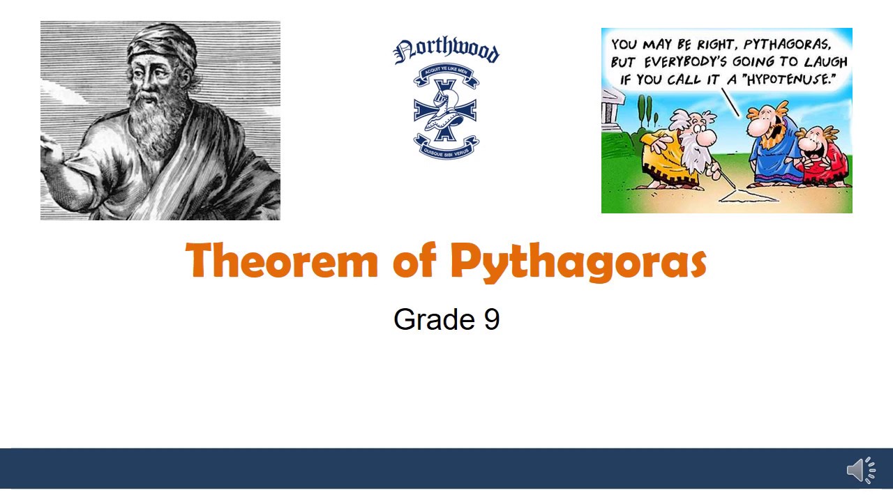 Gr 9 Measurement - Theorem of Pythagoras