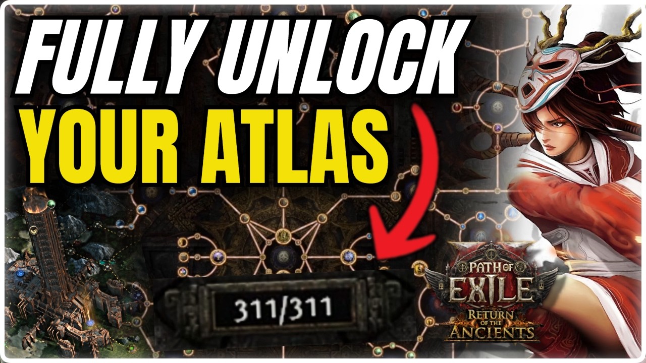 Как полностью разблокировать свой Атлас &mdash; Руководство по Атласу 0.5 &mdash; Path of Exile 2