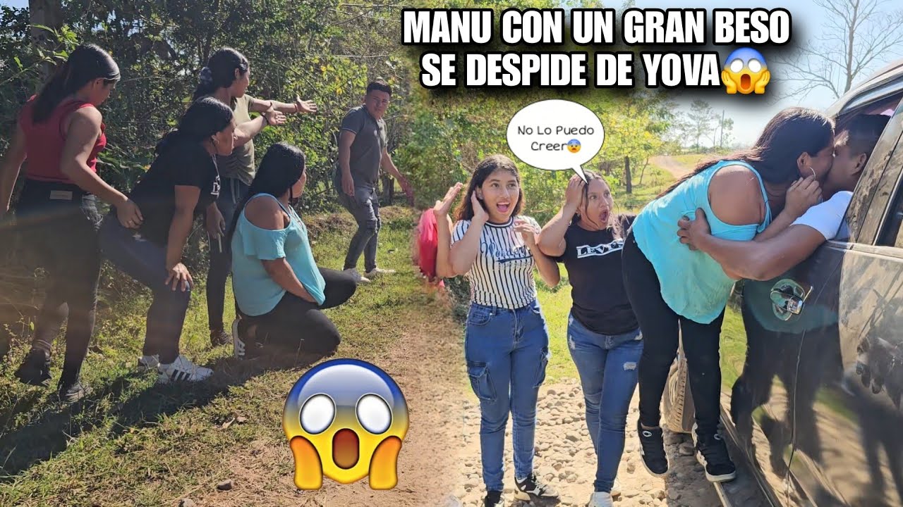 Todos Quedamos Sorprendidos AL Ver A MANU Comiéndose A BESOS A YOVA🥵Ella No Lo Queria Dejar Ir😱