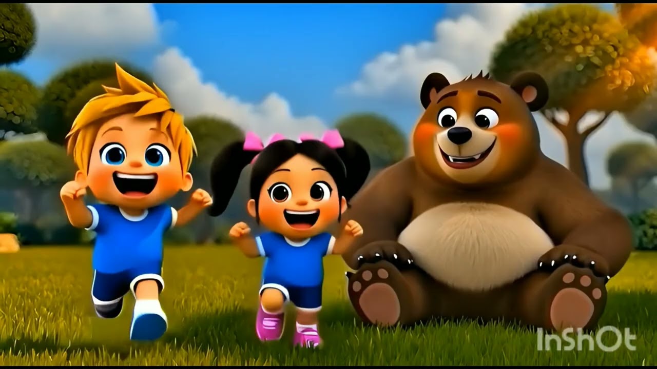 भालू मामा आये रे 🐻 | Cute Hindi Kids Song | Baby Rhymes | Kids Animation