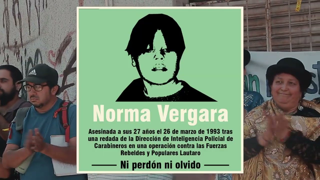 Registro acto de memoria . Norma Vergara Cáceres