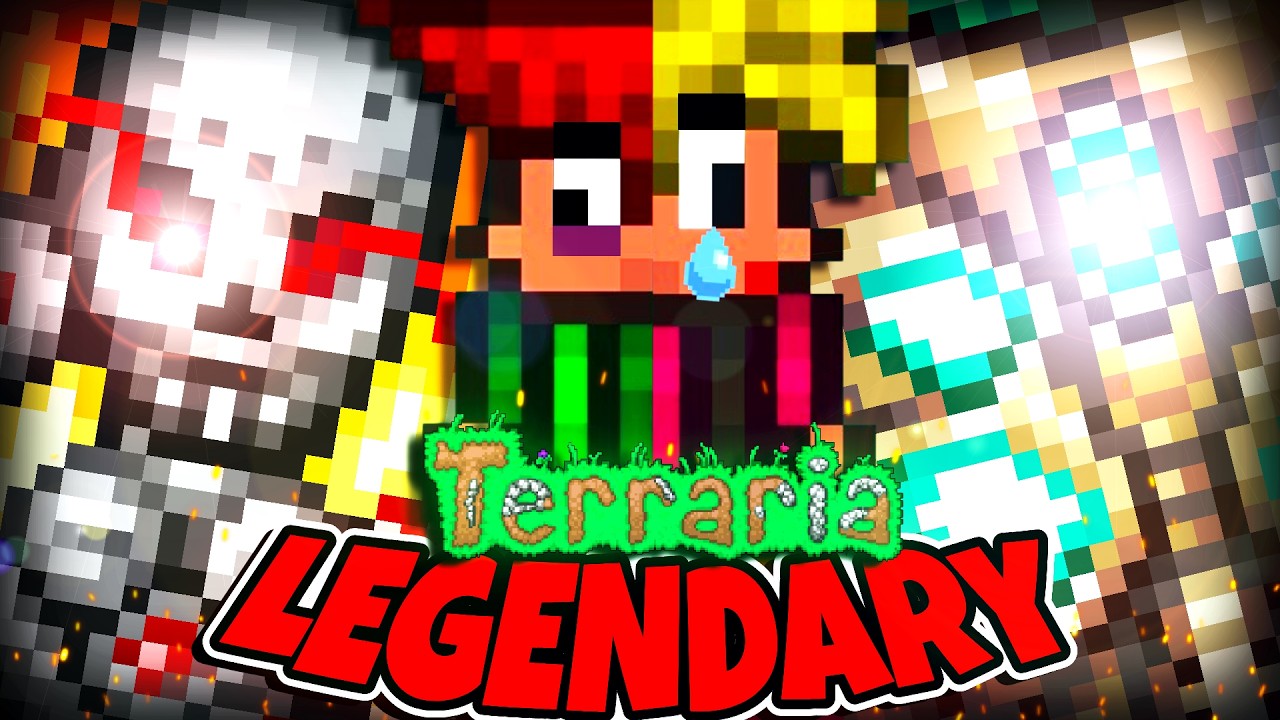 Trying GETFIXEDBOI in Terraria for the First Time | Full Movie