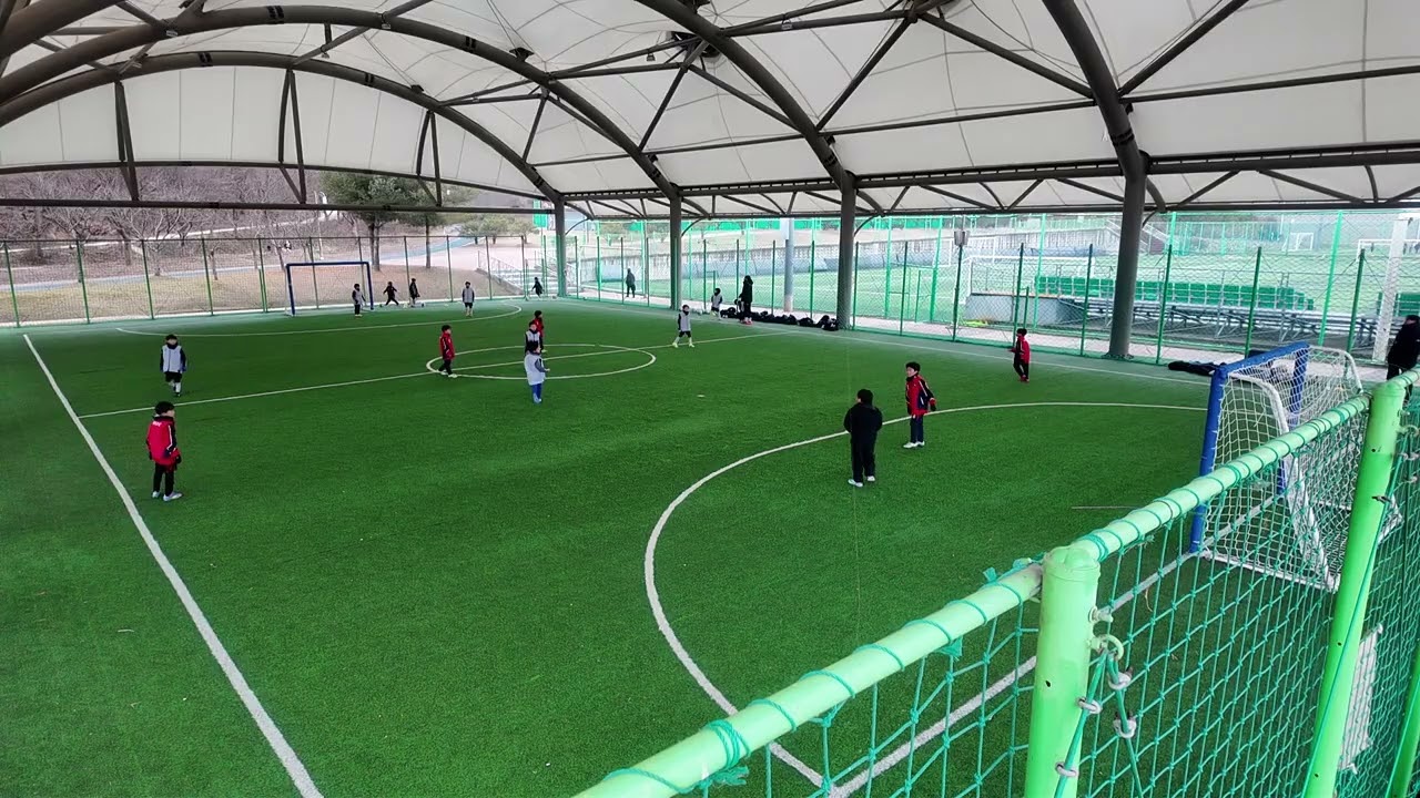 비전FC vs UKFC 1~2학년 연습경기 1쿼터_26.01.23