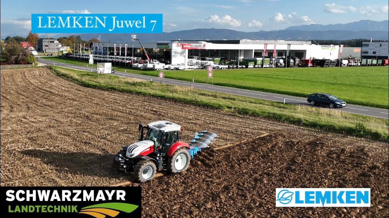 LEMKEN Juwel 7 Volldrehpflug 💪🏻💙 #schwarzmayr