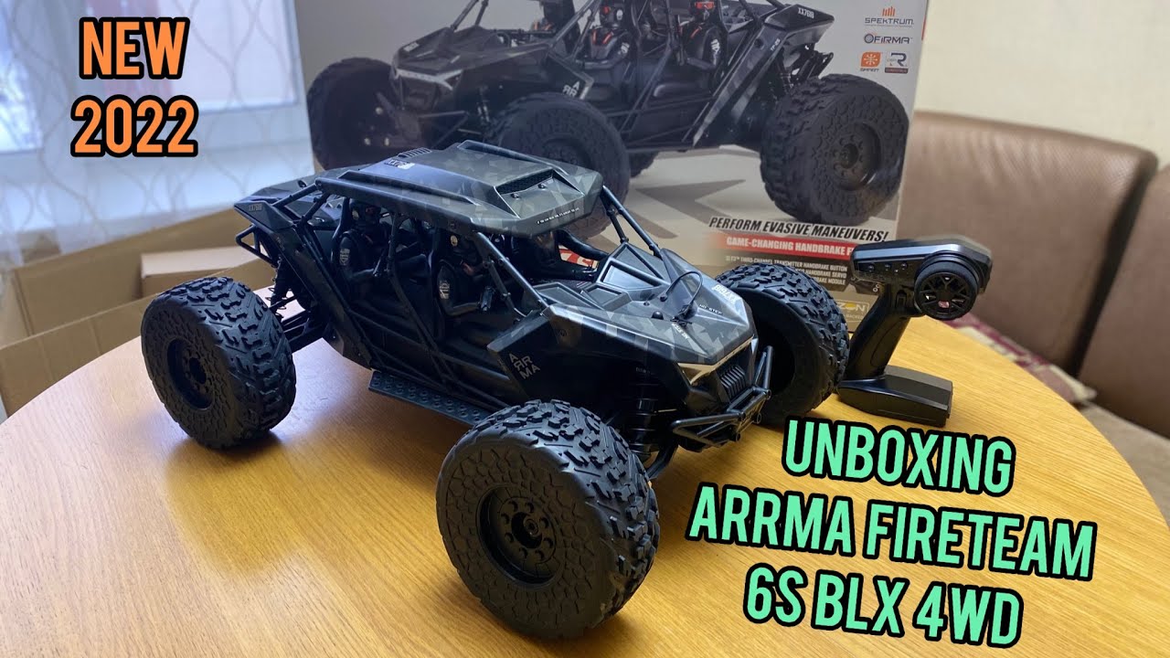 Unboxing ARRMA FIRETEAM 6S BLX ЛУЧШАЯ ли RC НОВИНКА 2022 !? | NEW ARRMA