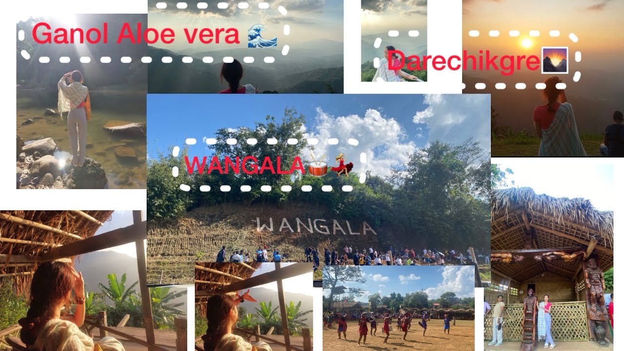 Experiencing Wangala Once in Lifetime 🥁💃🏼|100🥁| Ganol Aloevera🌊| Darechikgre🌄