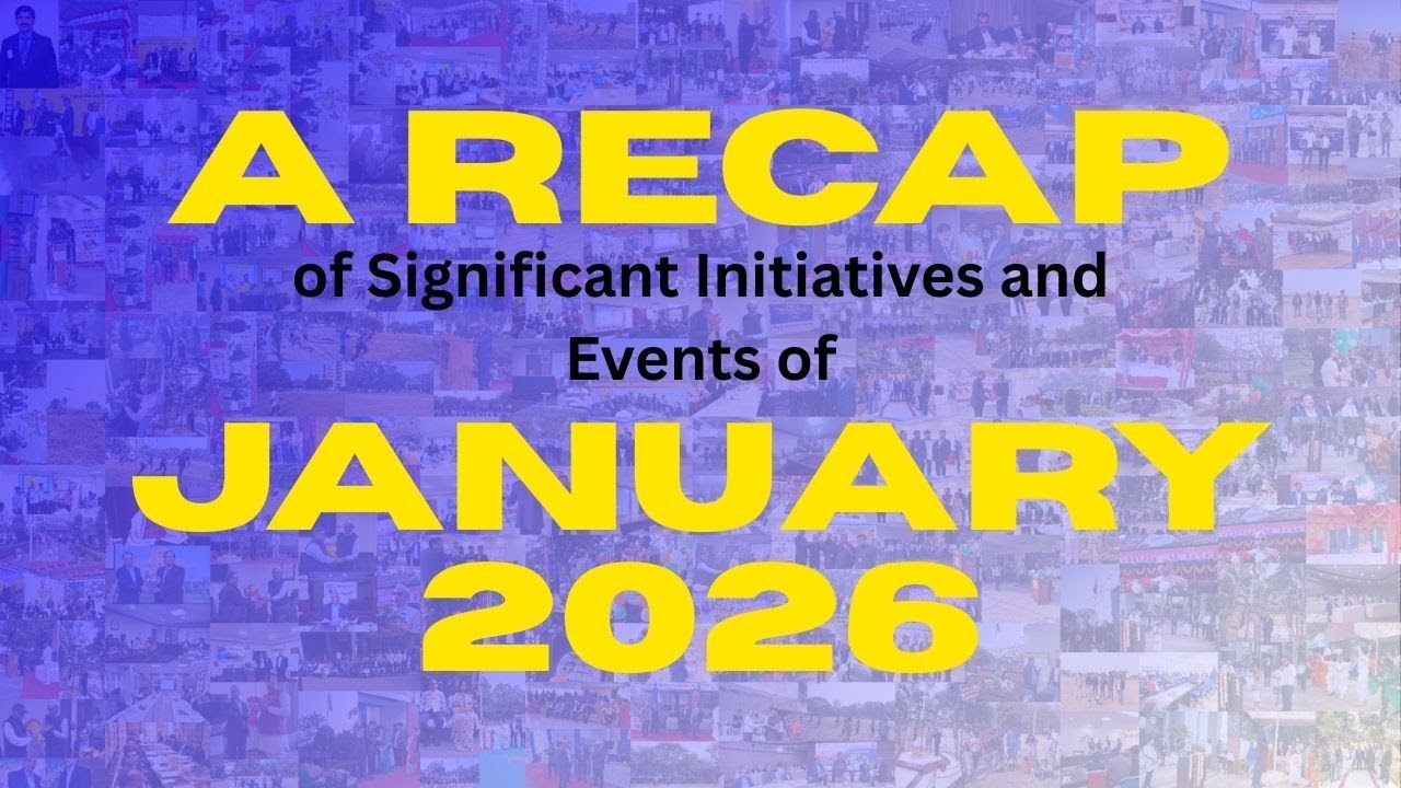 A Recap of Significant Initiatives and Events of January 2026