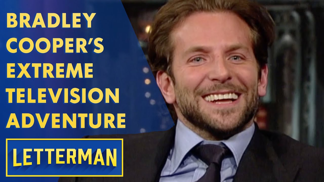 Bradley Cooper Was Living On The Edge | Letterman