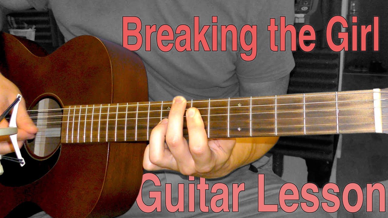 Breaking the Girl - RHCP (урок игры на гитаре)