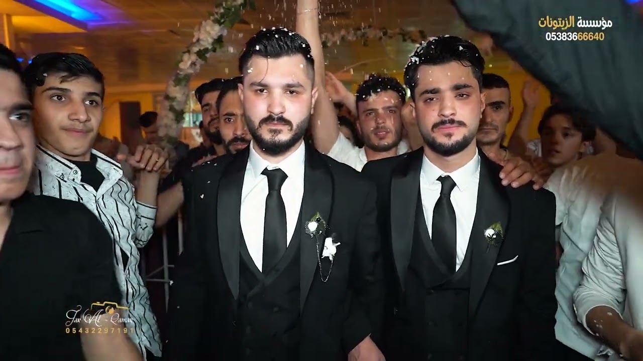افراح الكراد اهالي الغوز العريسين احمد وحسن الدرويش الفنان محمد النعيمي ج1