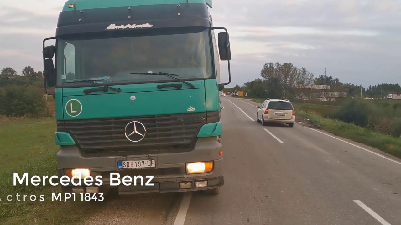 Mercedes Actros MP1 1843 V6