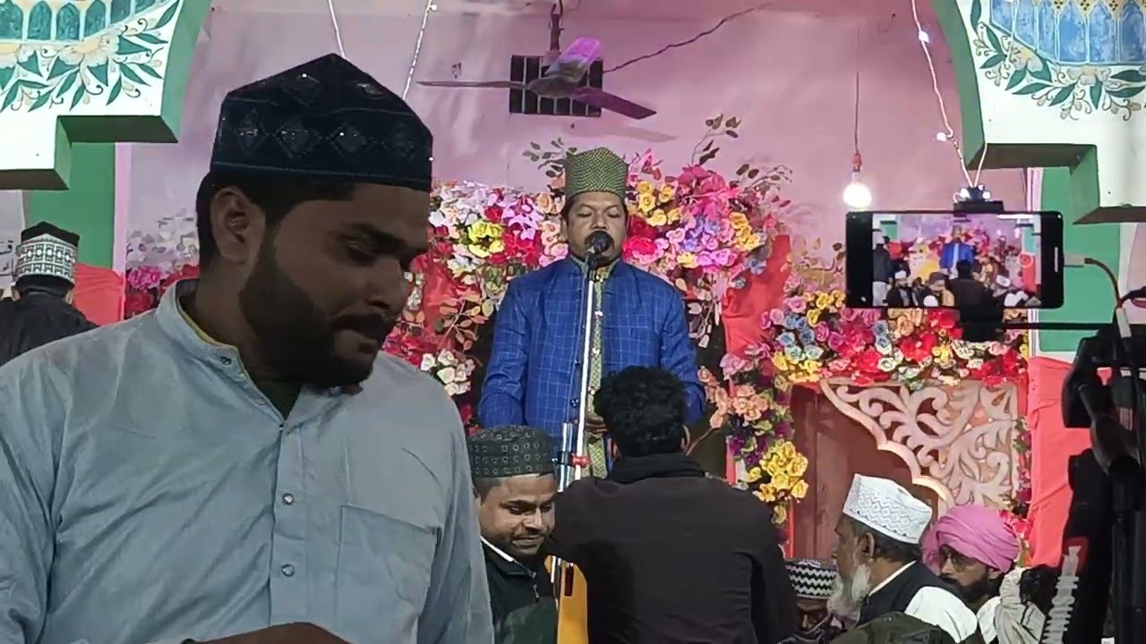 شاعر اسلام جناب شمشیر نیپالی صاحب  گلشن مدینہ کانفرنس مونا ولی پور سیتا مڑھی بہار 