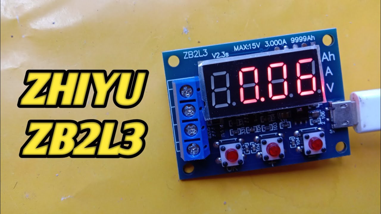 Unboxing Zhiyu Battery Capacity Tester ZB2L3
