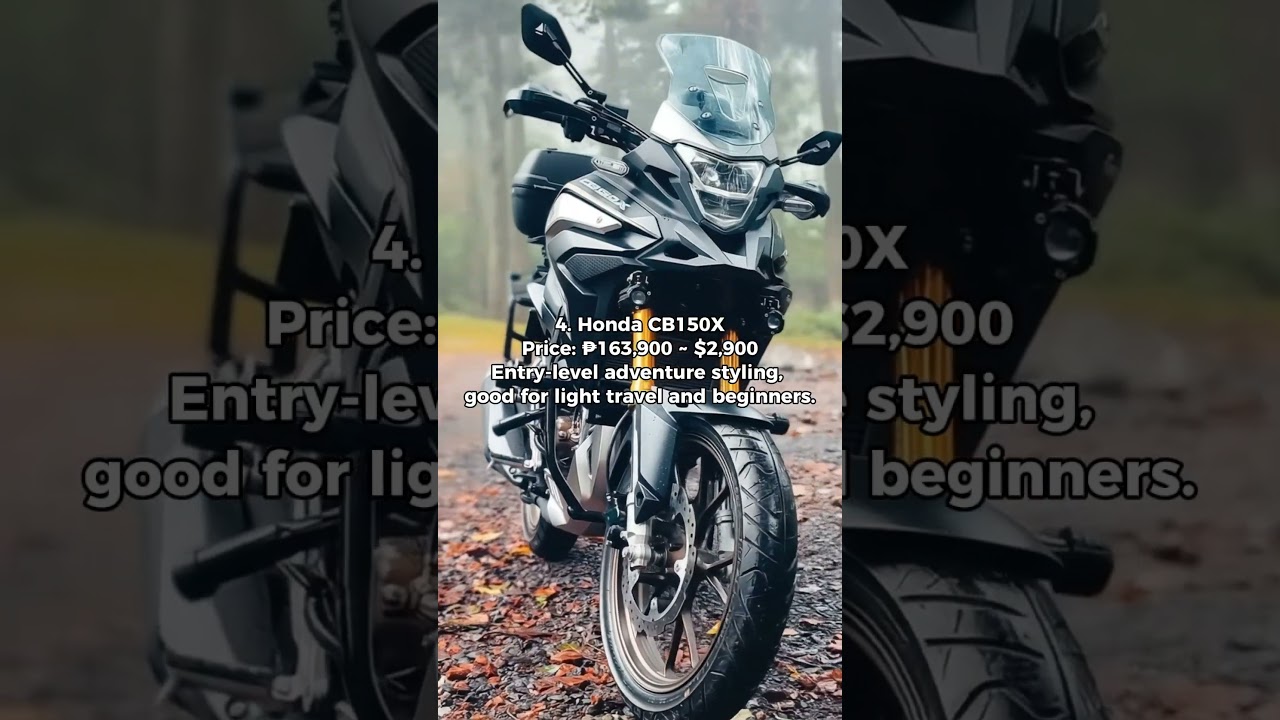Top 5 Touring Adventure Bikes Beginner