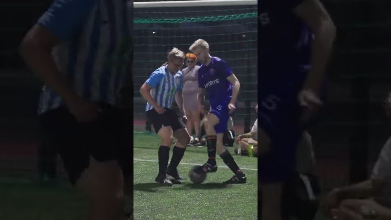 Mikitettyn&auml; futismatsissa! 🎤⚽