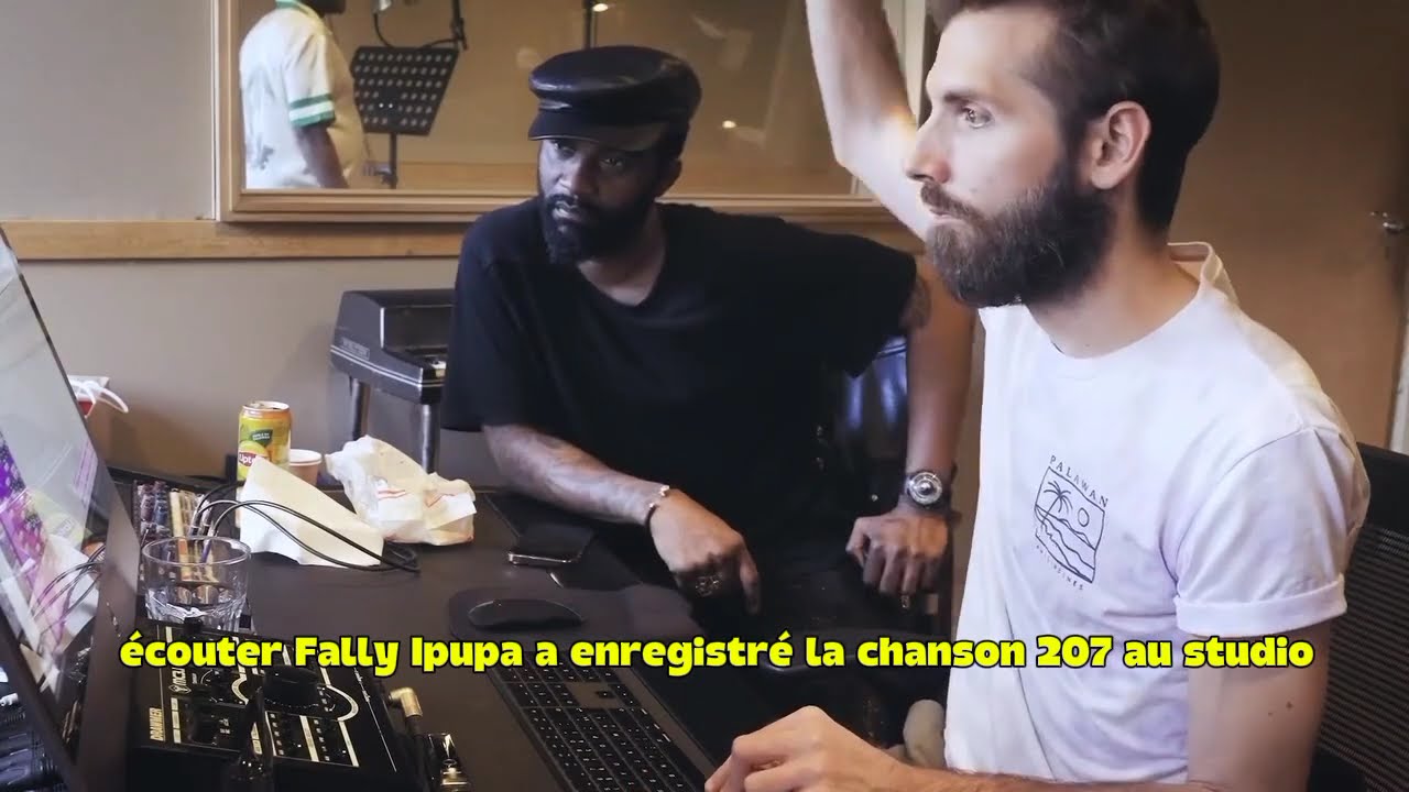 @fallyipupa comment Fally Ipupa met sont intelligents au studio 