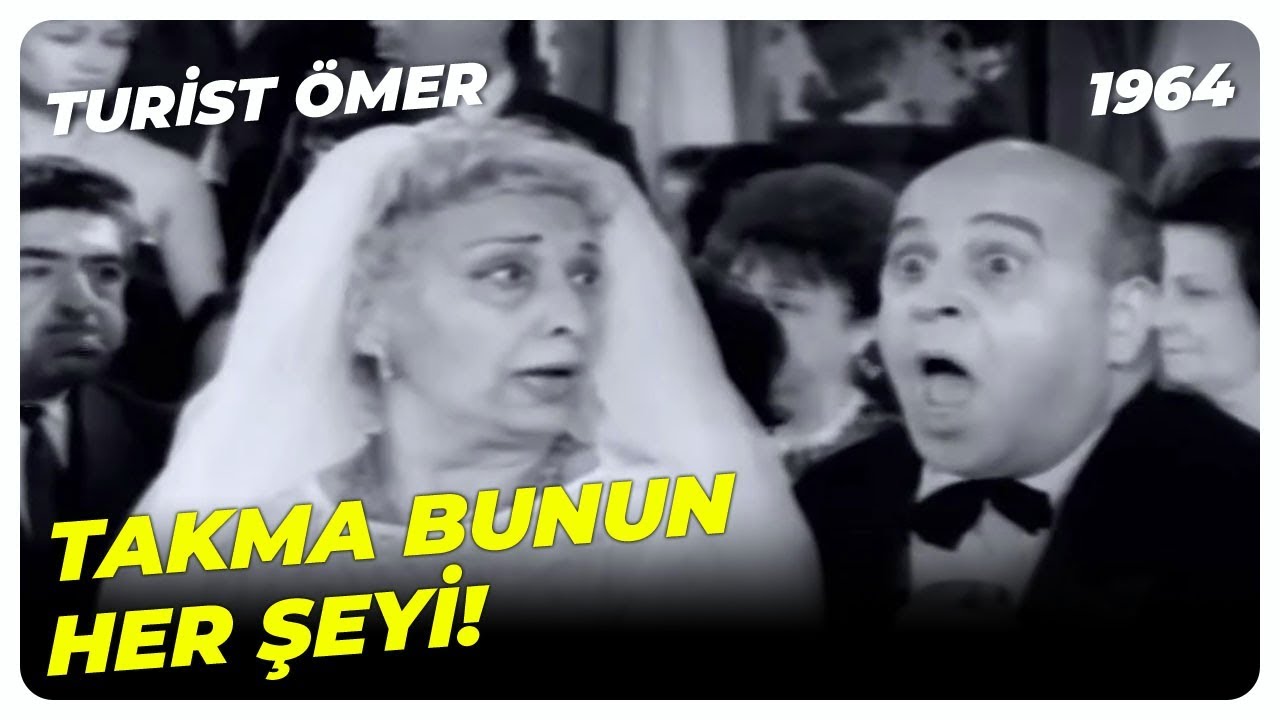 Turist Ömer - Ömer, Rüknettin'i Bedia'dan Kurtarıyor! | Sadri Alışık Yeşilçam Komedi Filmi