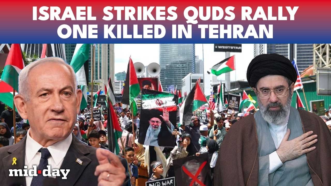 Tehran Quds Day Rally BLAST: Bomb EXPLODES In Crowd As Hundreds ERUPT Over Israel Strike In Iran