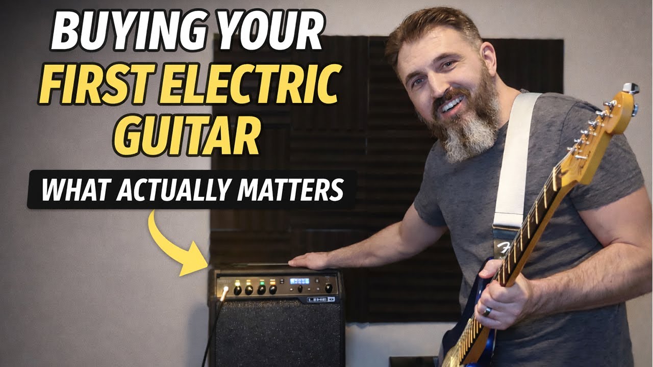 Buying Your First Electric Guitar (Beginner Guide Without Overthinking It)