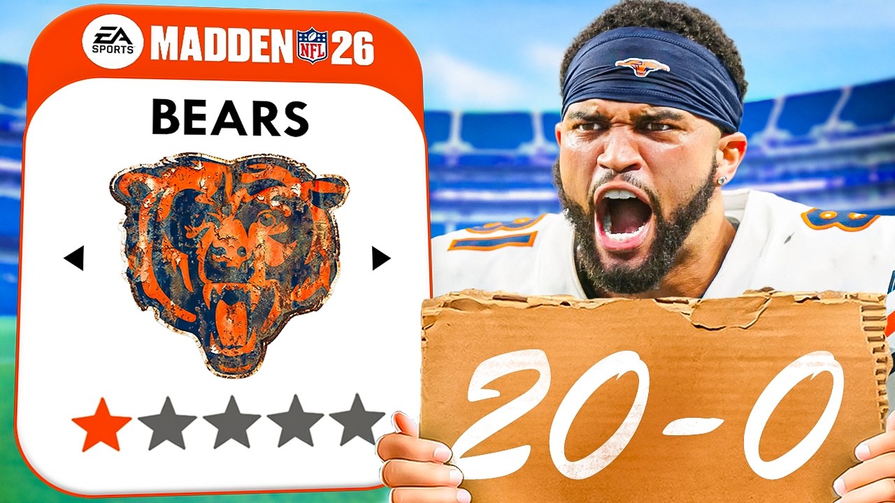Rebuilding Until The Bears Go 20-0