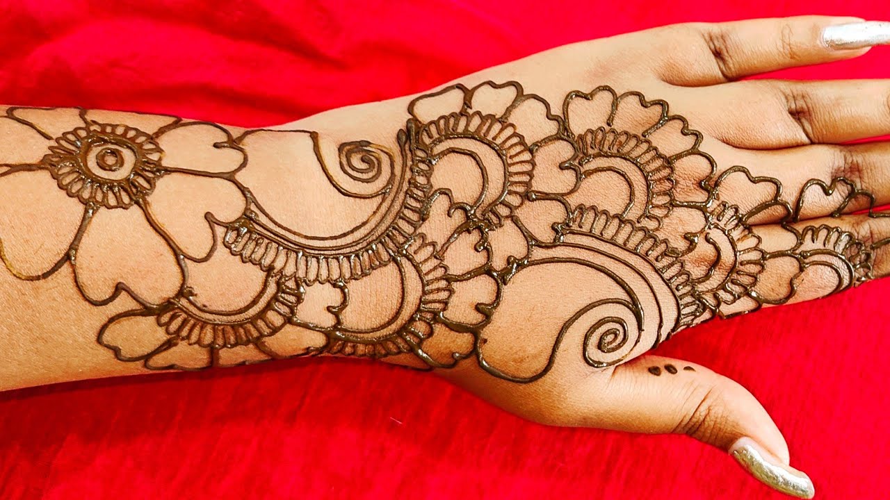 Makar sankranti special simple mehndi design| mehndi| mehndi ka design| mehendi| heena| eid| mehandi