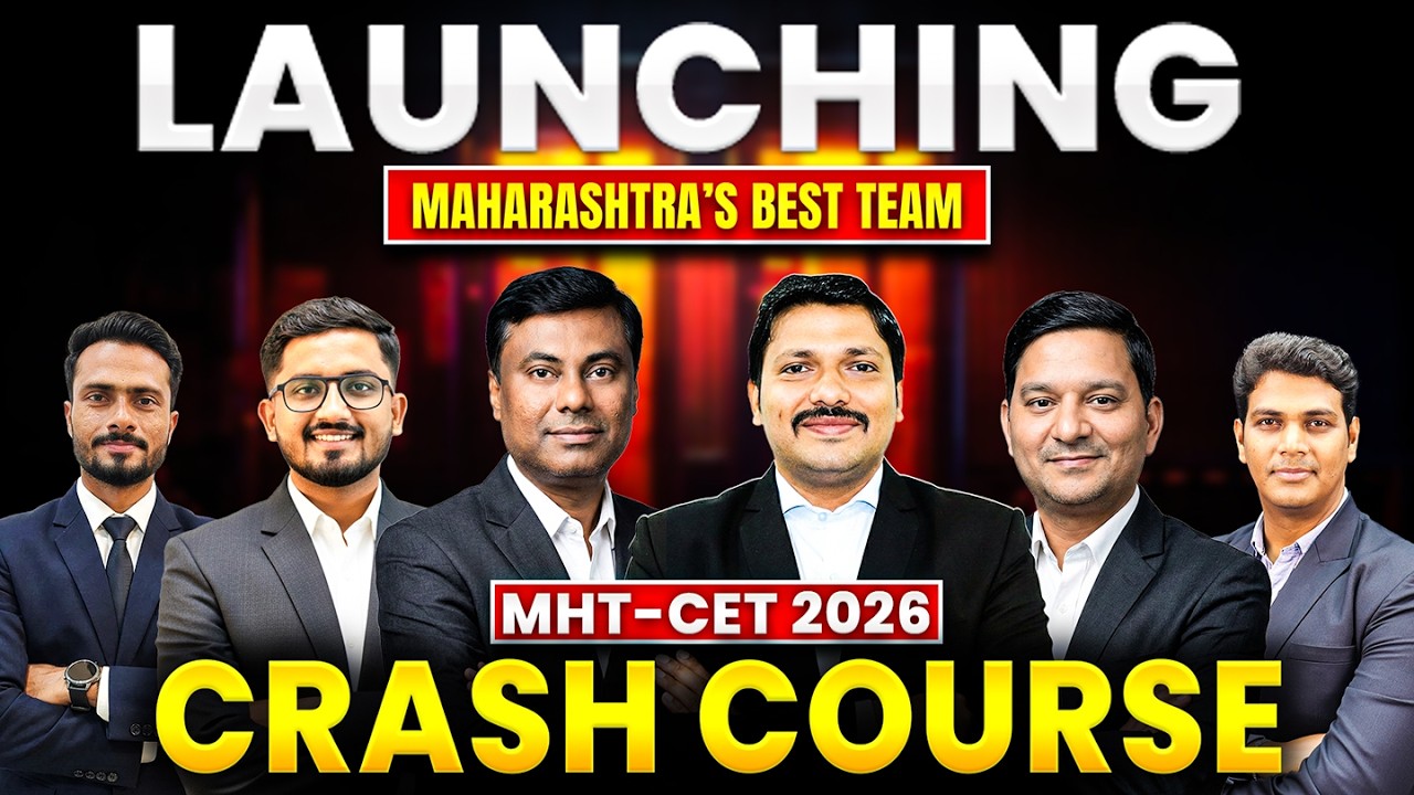 Launching of Crash Course 2026 | DSMS TEAM | Dinesh Sir Team | MHT-CET 2026 #mhtcet