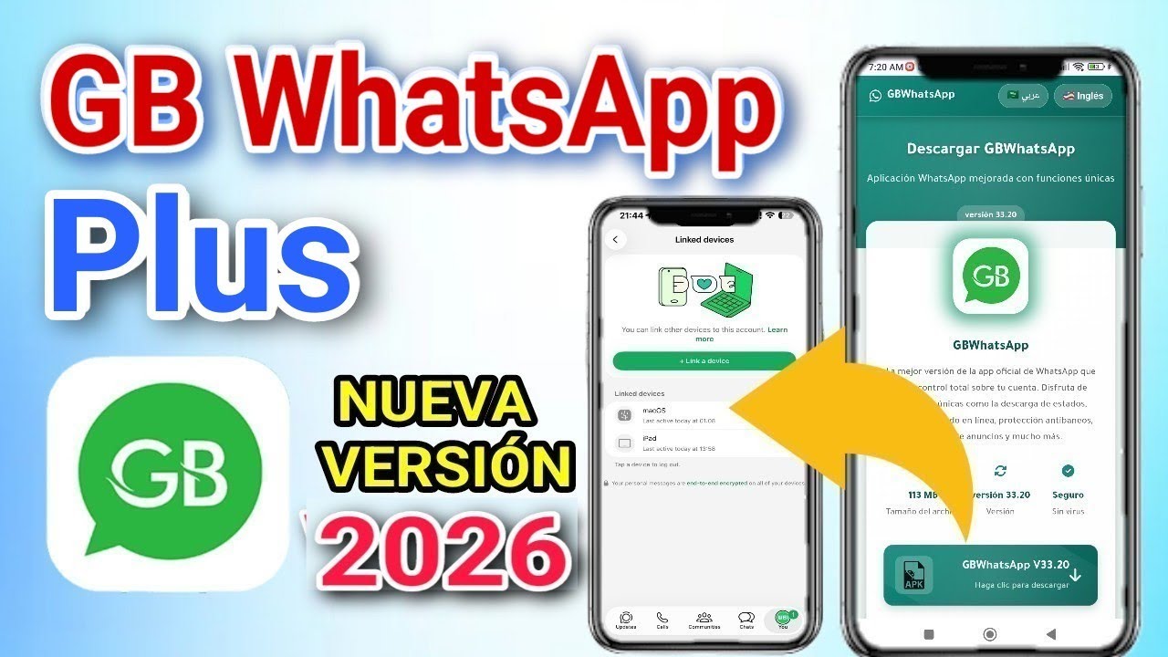 GB WhatsApp Plus 2026 Nueva Versión V33.30