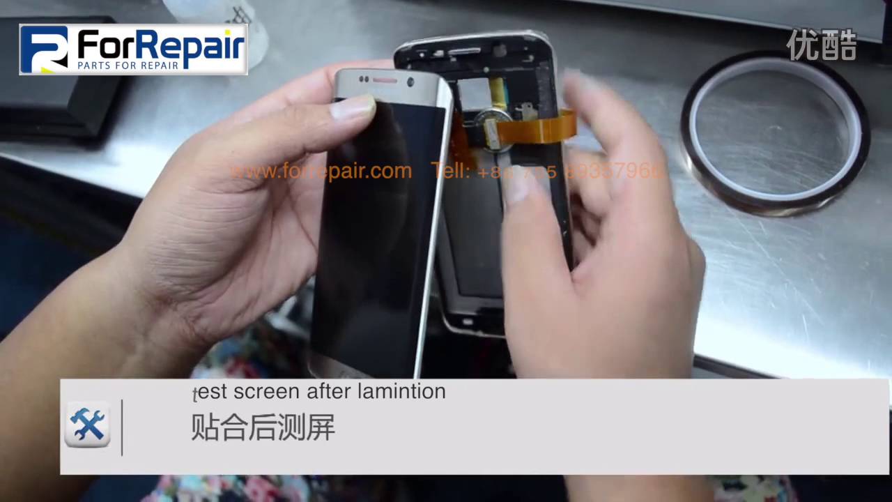 Galaxy S6 Edge Glass Replacement Full GUIDE Tutorial -  Samsung Edge Lcd Repair