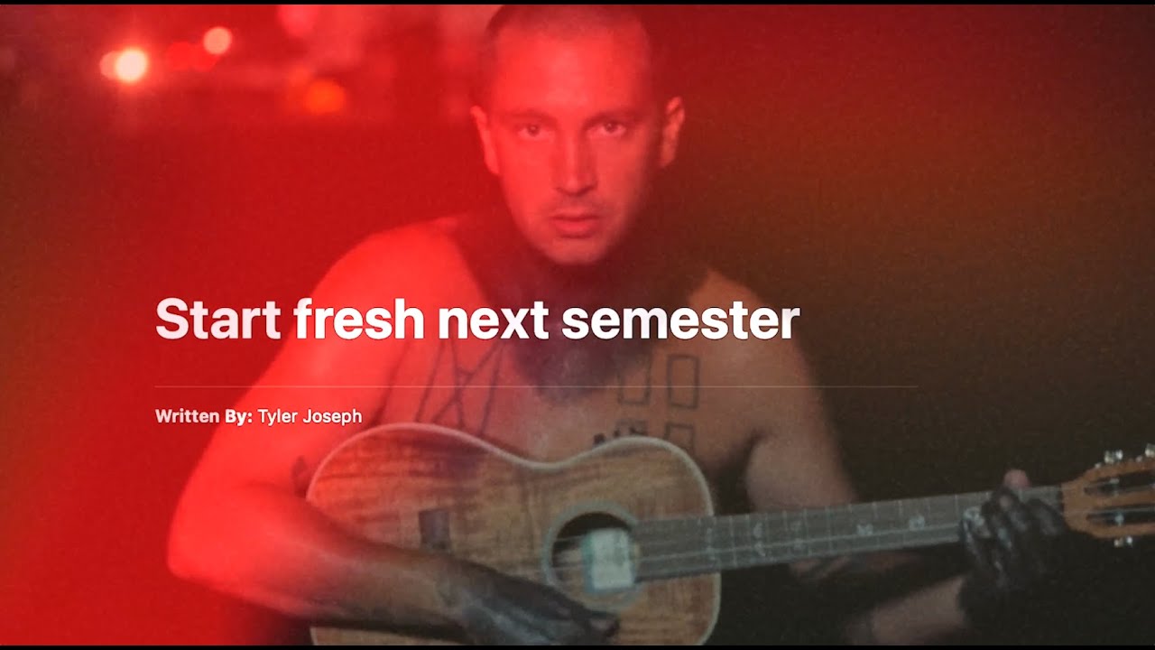 Next Semester [Karaoke]﹣twenty one pilots