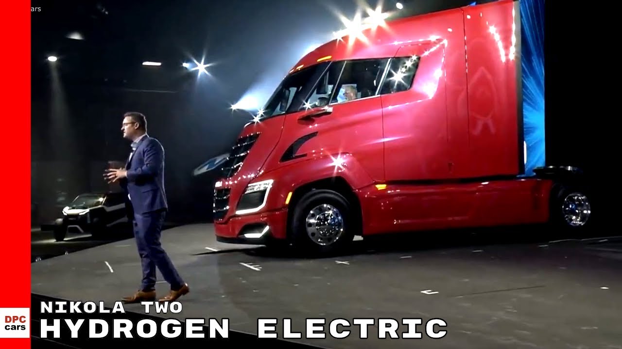 Nikola Two Hydrogen Electric Truck Unveiling