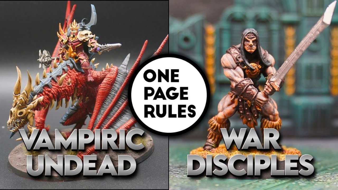 Vampires vs. Barbarians - 2000 pts, One Page Rules, Age of Fantasy