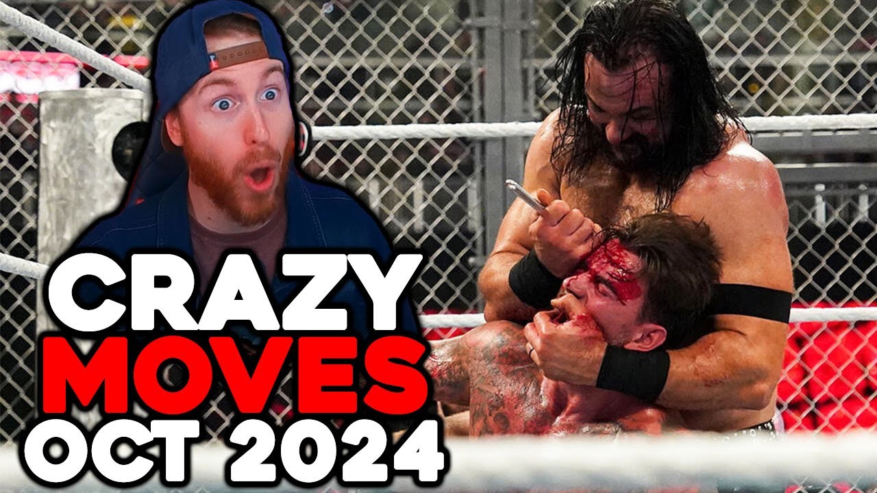 WWE CRAZY MOVES - October 2024