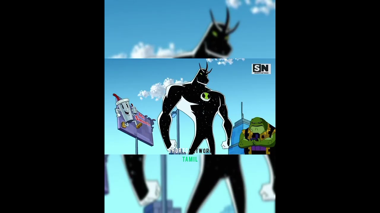 Ben10 Omniverse AlienX transformtion X Ben10 Ultimate aliens AlienX transformtion in Tamil.....
