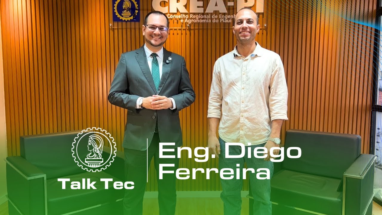 Eng. Diego Ferreira no TalkTec CREA-PI | Perícia Estrutural e Atuação Judicial