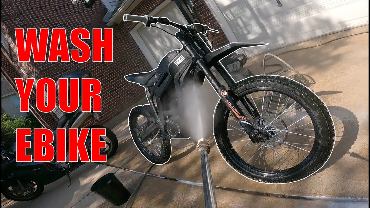How To Clean Your Talaria Sting, Surron, or Segway X260