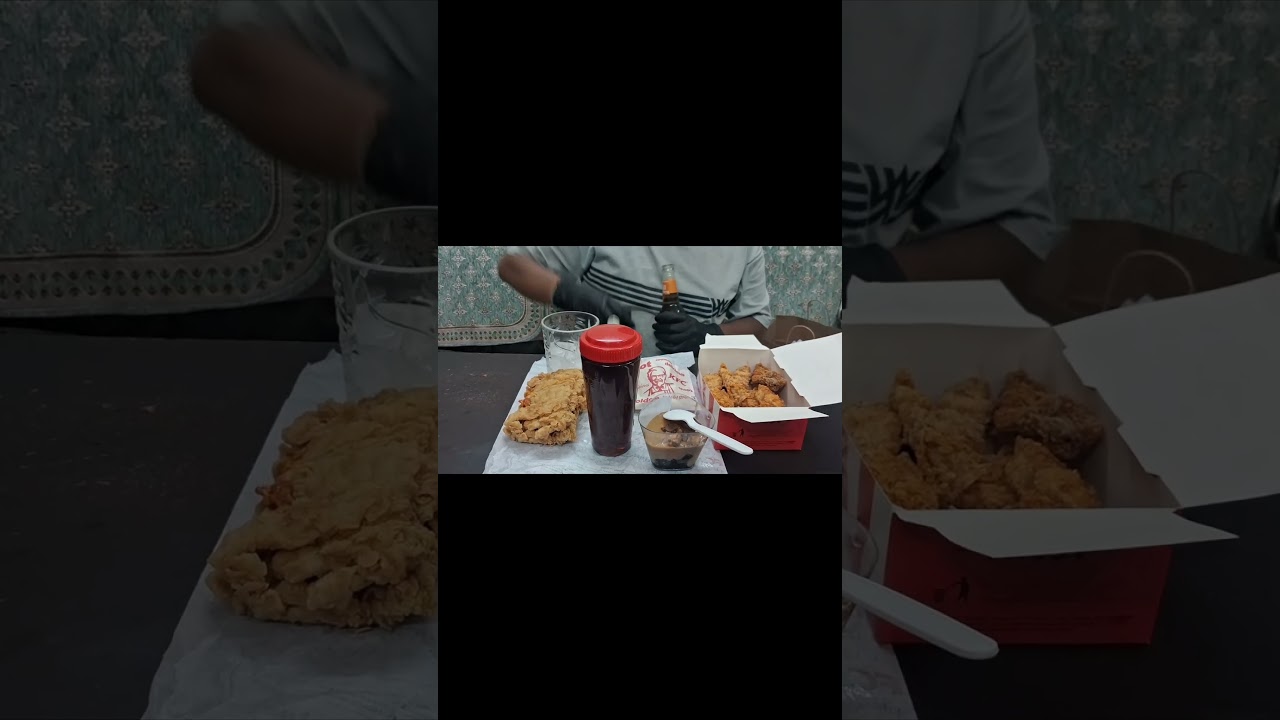 Tried KFC (Double Down Burger, Chicken Strips, and All New Snickers Cake)...its finger licking good