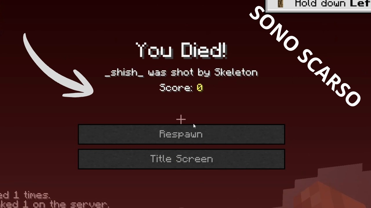 SONO MORTO IN MENO DI 2 MINUTI DI VIDEO -MINECRAFT ITA