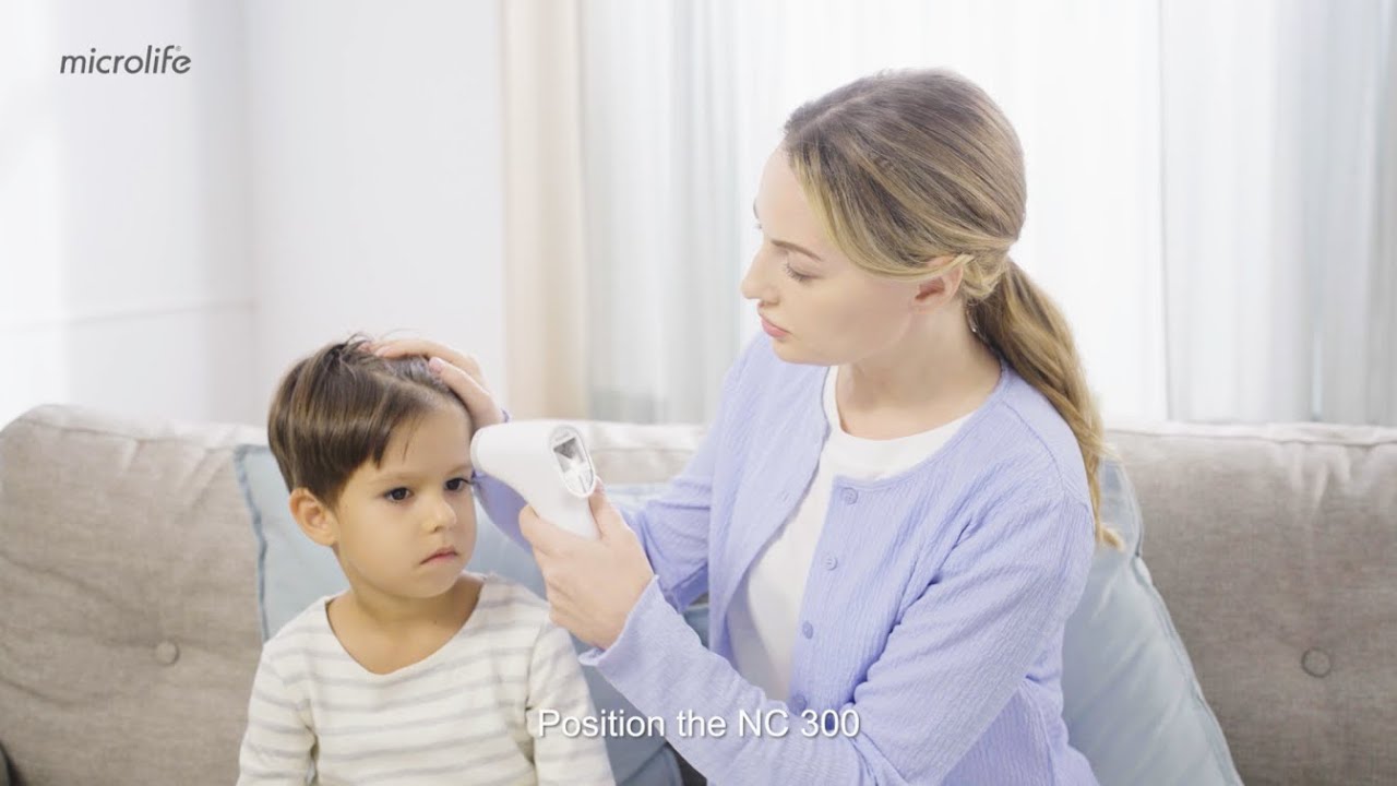 Microlife NC 300 Non-contact thermometer for body, object & ambient temperature - EU Version