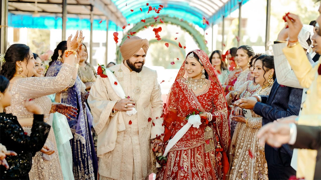 Sikh Wedding Cinematic | Anmol & Navneet | Aggarwalclicks Photography | Punjab | Canada | 9872724930