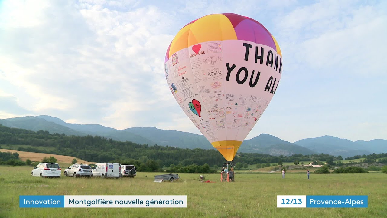 Hautes-Alpes : une montgolfière nouvelle génération à Tallard